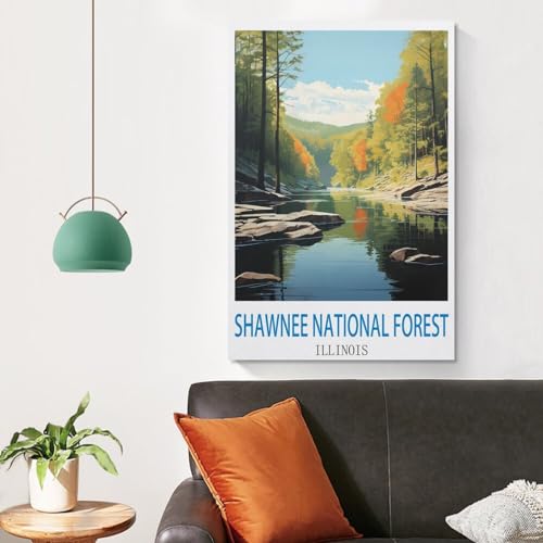 Impression toile Shawnee Illinois pour sublimer un mur vide - 4