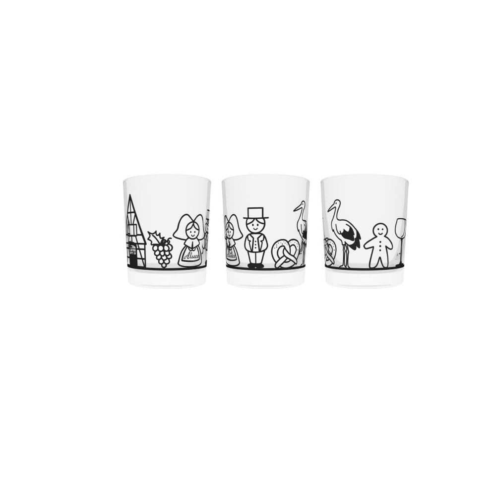 Verres à eau d'Alsace TIMO par Boeckling, l'art de la table durable et élégant