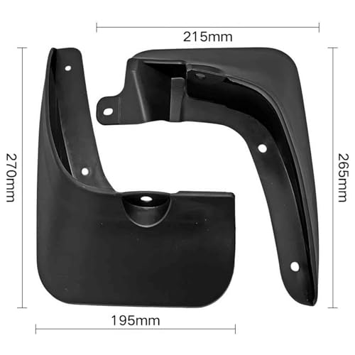 Salpicaduras de vehículos y accesorios de protección para coche KIA Rio For Pride 4