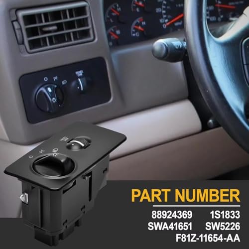 Interruptor de faros de camión recambio eléctrico para Ford F-650 1S1833 2
