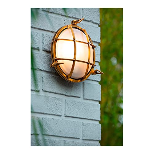 Applique murale extérieure rétro Ø 25 cm Adam lampe de jardin étanche - 2