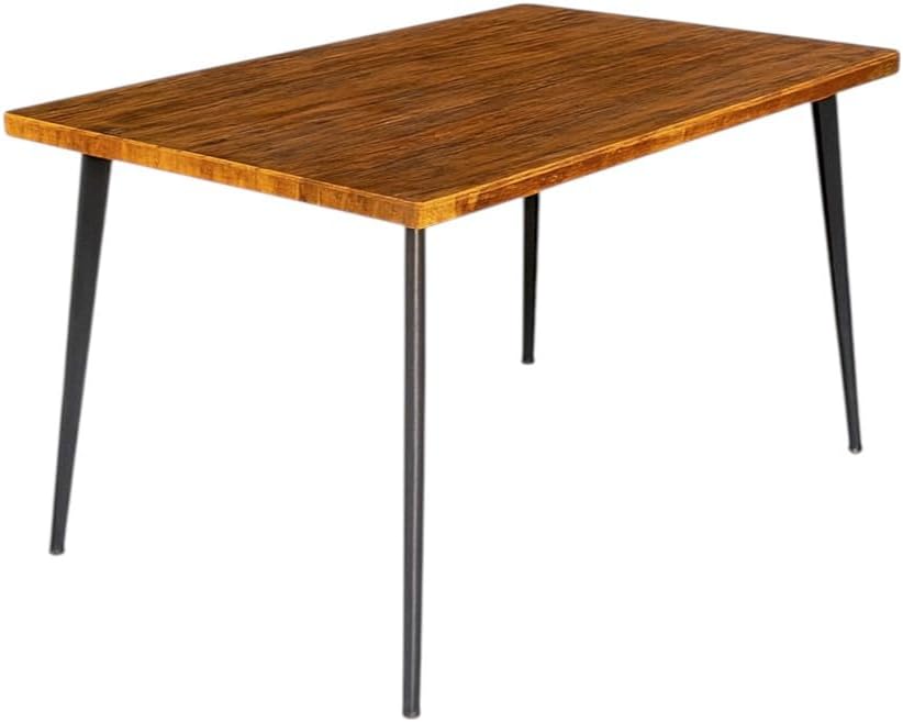 Rustic Forge Metal Quad Table Base, Standard Height, Adjustable Feet, Flared Legs (24x42)