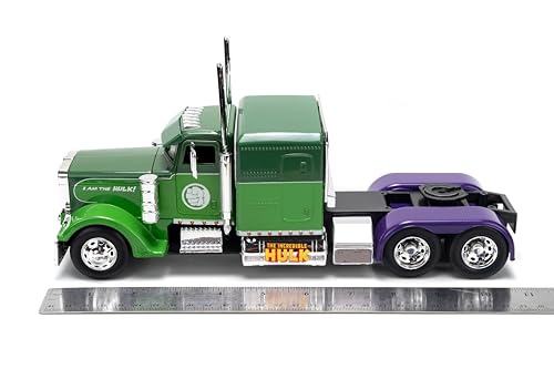 Jada 1:24 Peterbilt 379 Big Rig Hulk Edición miniatura 6