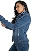 Denim Blue Jean Jacket for Women, Faded Blue Denim... #3