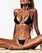XUNYU Bikini Set Bandage Solid Brazilian Swimwear Two Pieces Swimsuit Padded Thong...