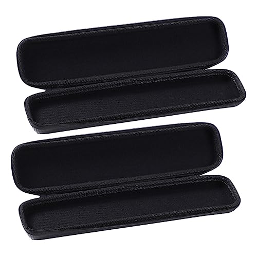 Beavorty Hair Curler Organizer Bag and Hair Straightener Storage Pouch 2pcs Portable Eva Carry Case for Travel and Home