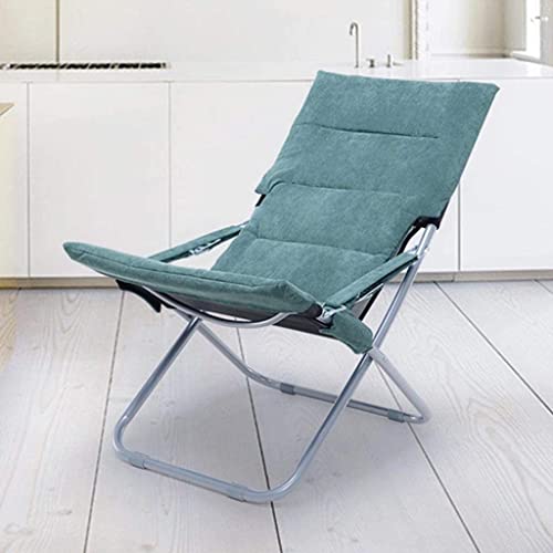 Chaise longue inclinable pliable quatre saisons avec structure verte portable - 3