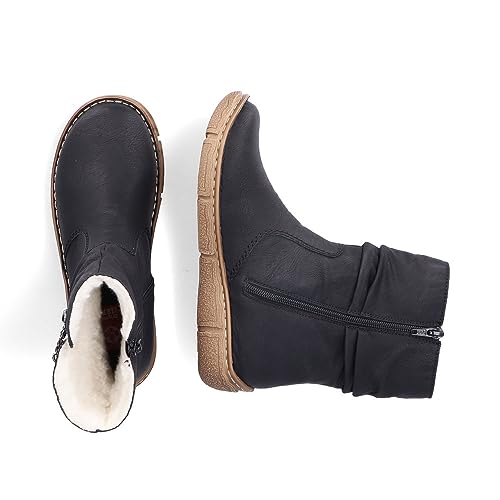 Botte tendance Femme Rieker Z3771 chaussure hiver chaude confortable