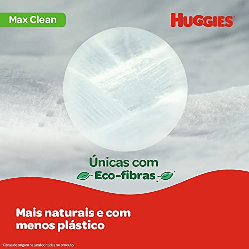 Lenços Umedecidos Huggies Max Clean - 576 lenços