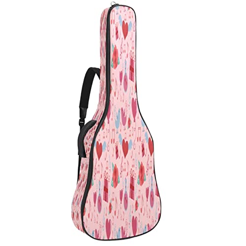 Housse pour guitare – Motif tendance – Sac rembourré pour guitare électrique et guitare classique – Résistant aux chocs… - Les Beatles, Paul McCartney, John Lennon, RIngo Starr, George Harrison Housse pour guitare - Motif tendance - Sac rembourré pour guitare électrique et guitare classique - Résistant aux chocs…