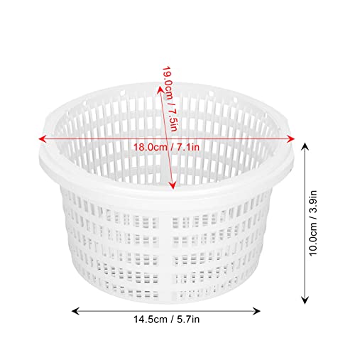 Cesta De Substituição De Skimmer De Piscina Recarregável, Cesta De Filtro De Folhas E Detritos Para