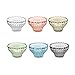 Fratelli Guzzini, Set 6 Copette, Tiffany, Multicolore, 12 cm