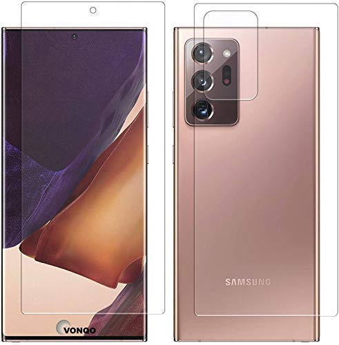 PPDR Unbreakable Screen Guard Designed for Samsung Galaxy Note 20 Ultra with Edge to Edge Full Screen Coverage {Hammer Proof, Scratch-Less and Anti -Fingerprint} with Camera Hole with Free Glide