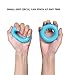 Grip Strength Trainer,Hand Grip Strengthener,Forearm Grip Workout - Grip Trainer Silicone Rings for Rock Climbing, Athletes & Stress Relief & Rehabilitation, 3 Resistance Levels(3 PCS)