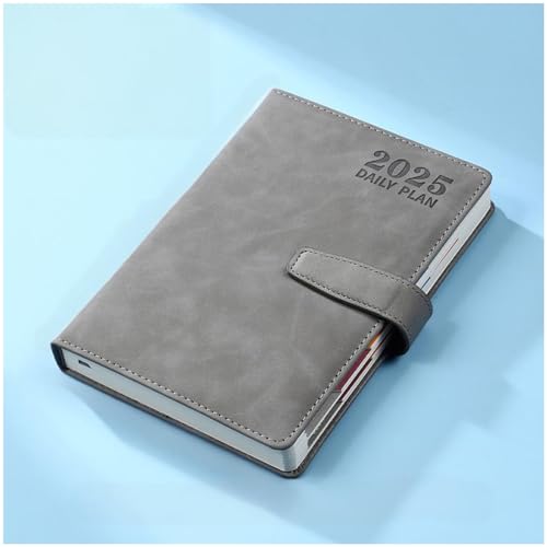 Jxzyil 手帳 2025 11月始まり2026年10月まで 1日1ページ 365日手帳・中文ページ 時間管理 スケジュール帳 デイリーノート マンスリープランナー PUレザーカバー付き A5サイズ(147×215mm)自律・学習・記録に最適 男女兼用