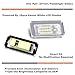 iJDMTOY OEM-Fit 3W Full LED License Plate Light Kit Compatible With 2002-06 MINI Cooper Gen1 R50 R52 R53, Powered by 18-SMD Xenon White LED & Can-bus Error Free