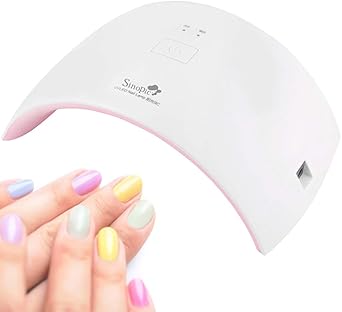 Amazon Co Jp Sinopic ネイル硬化用ライト 24w Uvライトネイルドライヤー Uv Ledライトマニキュア用 Led ネイルドライヤー タイマー機能 自動センサー機能 レジンにも便利 ビューティー