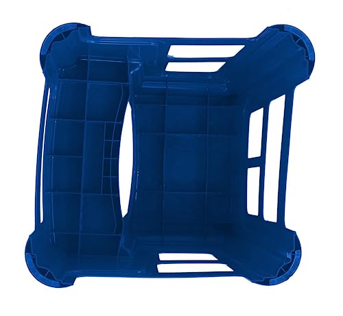 Image of SKYGLAMOUR Supreme Plastic Multi-Purpose Step Stool for Home | Office&Kitchen Use with Weight Bearing Capacity of 150 Kg |2 Step Stool for Home| Color: French Blue; Qnt: 2 Pcs.
