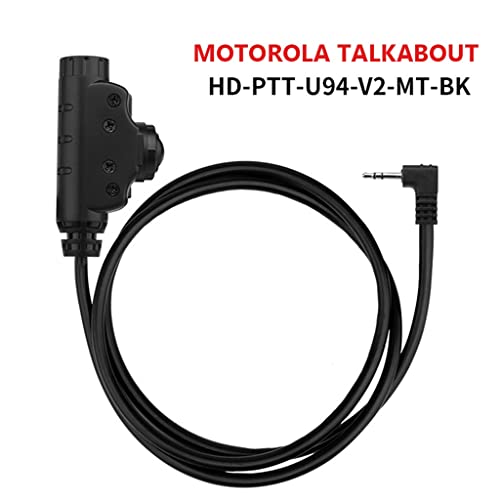Adaptador De Fone De Ouvido Tático U94 PTT Para Conector De Cabo Walkie Talkie Adaptador De Fone De