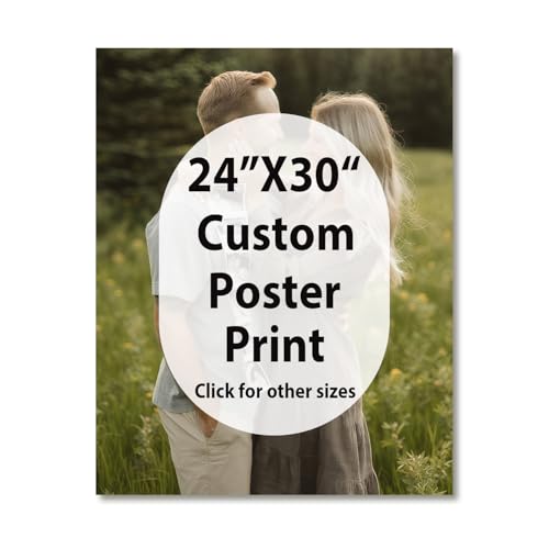 JIMUJIA Custom Canvas Art Print 24"x30" - Unframed Artwork, Personalized