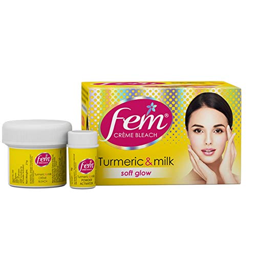 Image of Fem Turmeric Herbal Fairness Creme Bleach, 8 Gm