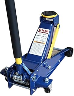 Heavy Duty 3 Ton Floor Jack, Low Profile Hydraulic Jack, Steel Service Jack Quick Rise with Double Pump Quick Lift