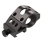 Feyachi 1 Inch Offset Picatinny Rail Mount for Flashlight & Sights – Lightweight Aluminum 1913 Compatible – Fits FL-Series & GL6 (Nickel)