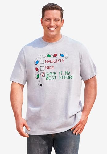 KingSize Men's Big & Tall Seasonal Graphic Tee2