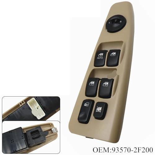 Interrupteur Vitre Principale Cerato 93570-2F200 Commande Électrique - 3