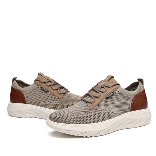 Image of TYNDALL Mens Fashion Sneakers Shoes Casual Oxfords Knit Mesh Shoes C029
