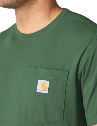 Image of Carhartt Men's Force Relaxed Fit Midweight Short-Sleeve Pocket T-Shirt