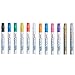 uniPaint Permanent Marker, Medium Bullet Tip, Assorted Colors, 12/Set