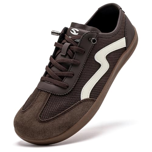 Zapatos minimalistas con puntera ancha HOBIBEAR, calzado ligero y sin cordones