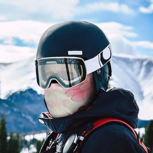 Máscara facial de pasamontaña con estampado floral para hombres y mujeres, protección solar, transpirable, cubre todo el cuerpo para senderismo, ciclismo, running y conducción miniatura 5