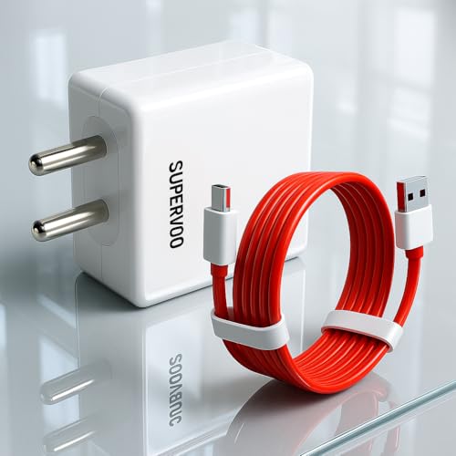 Image of mifaso 65W Supervooc Type-C Adapter With Original Cable|Fast Charging For Oneplus,Realme,Oppo,Redmi /Mi,Samsung,Tecno,Infinix,Lava|Dart /Warp /Superdart /Rapid,All Protocols Support|PD 65 W QC 3.0