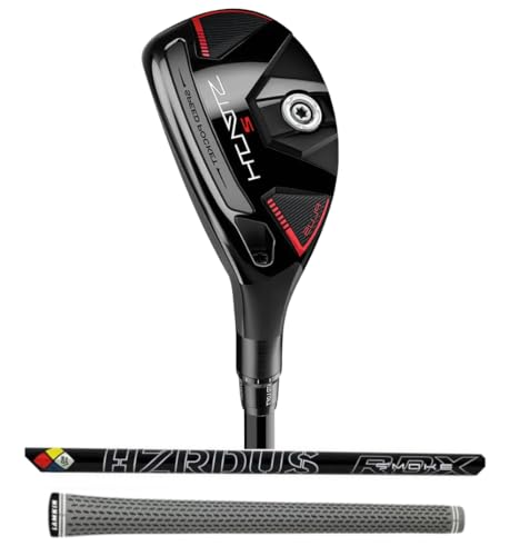 Left Handed TaylorMade Stealth 2 Plus Hybrid HZRDUS Smoke Black RDX 6.0 80g (#3)
