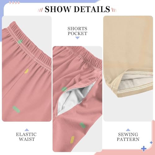 Waffle Cone Boys Pants Boys Athletic Pants Long Pant for Boywith Pockets Wide-Leg Size 6-14Y4