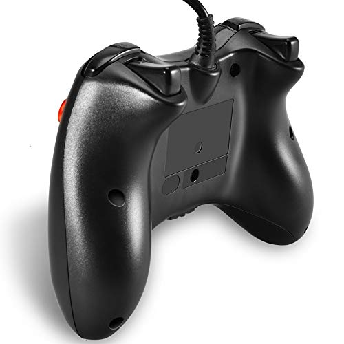 Xbox 360 Controller, Voyee Wired Controller Gamepad For Microsoft Xbox 360 & Slim/Windows/Pc (Black) #TOP2