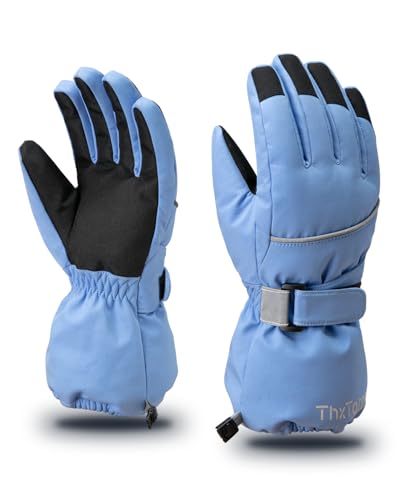 ThxToms Kinder Ski Handschuhe Winter Skihandschuhe -15℃ |...