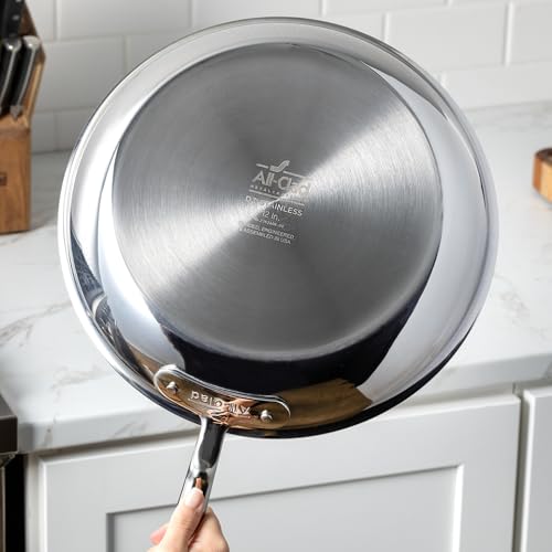 All-Clad D3® Stainless Steel 8 Quart Stockpot Covered- Made in the USA- The Original Bonded Professional Cookware- Oven Safe & Induction Compatible by All-Clad - Image 7