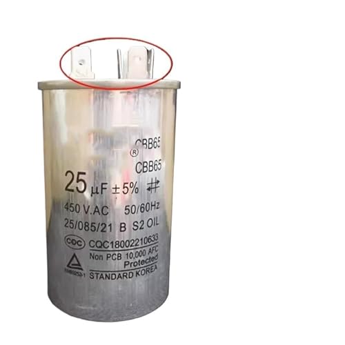 FFYTRGQWU 1PCS CBB65 Air Conditioner Compressor Start Capacitor 45UF 50X95MM