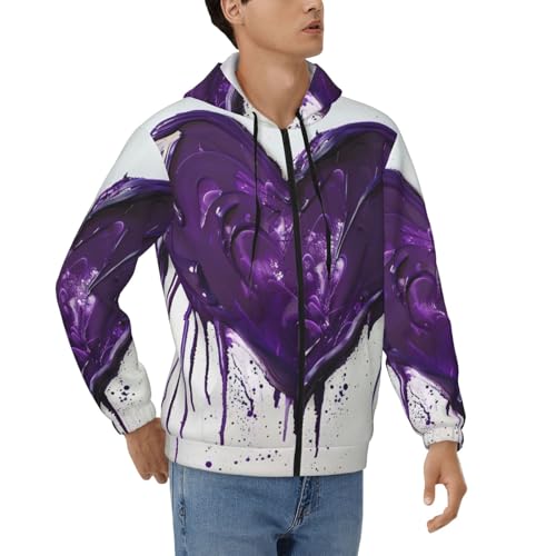 Sweat à capuche zippé EdWal pour homme pour stopper le froid avec style