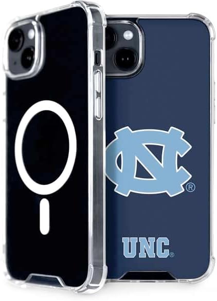 Skinit Phone Case Compatible with MagSafe iPhone 15 - Officially Licensed University of North Carolina UNC Logo Design