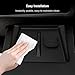 ushilife 2-in-1 Wireless Charging Silicone Mat Compatible with Tesla Model Y Juniper 2025+, Console Wireless Charger Pad for Cell Phones Airpods, Wireless Charging Protector for Model Y (Red)