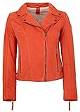 Gipsy - Damen Echtleder Lederjacke Bikerjacke Lammleder Coral Größe X-Large