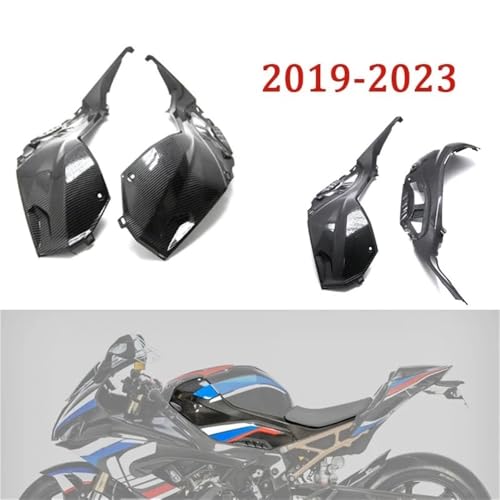 Panneau protection réservoir S1000RR cache latéral carbone ABS pour circuit - 3