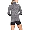 Under-Armour-Womens-Tech-Twist--Zip-Long-Sleeve-Pullover Under Armour Women's Tech Twist ½ Zip Long-Sleeve Pullover , Black (001)/Metallic Silver , Large