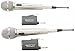 Hisonic 2 X HS308L, A Pair of Wireless Hand Held Microphone HS308L, 2 in 1 Microphone, Wired and Wireless Microphone, 2 Microphone included