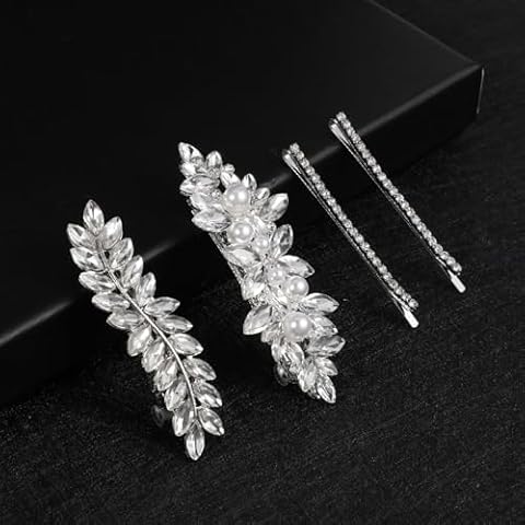 Barrettes à cheveux argentées Yuanchu Cover