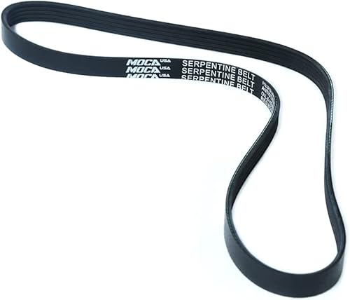 Miniatura 3 de 5PK1065 EPDM Cinturón de serpentina para 97-02 para Mitsubishi Mirage 1.5L, 88-89 para Mazda MX-6 2.2L, 626 2.2L, 83-85 626 2.0L, 94-96 para Honda